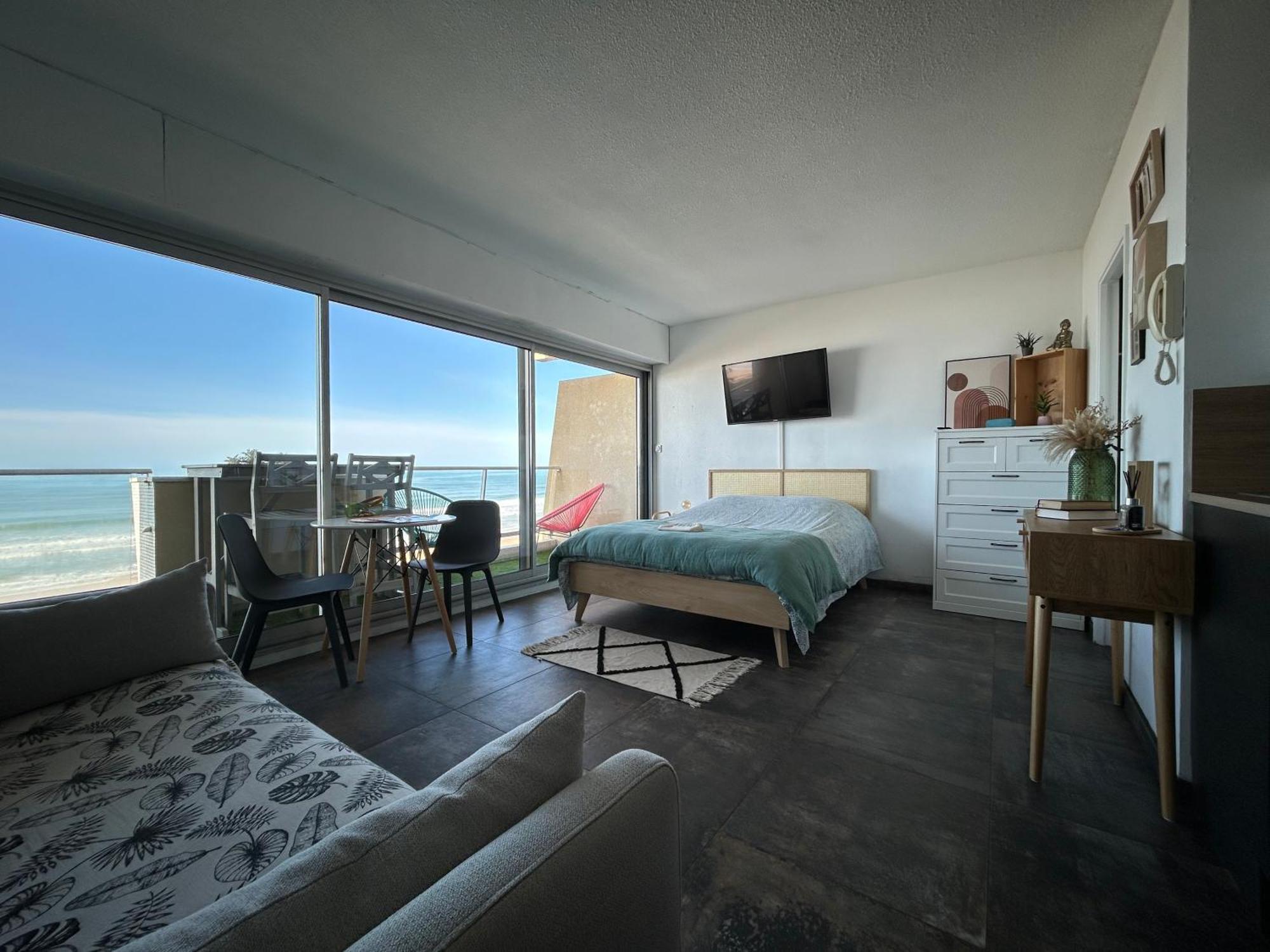 Superbe Vue A 180° Sur L'Ocean Appartement Lacanau Buitenkant foto