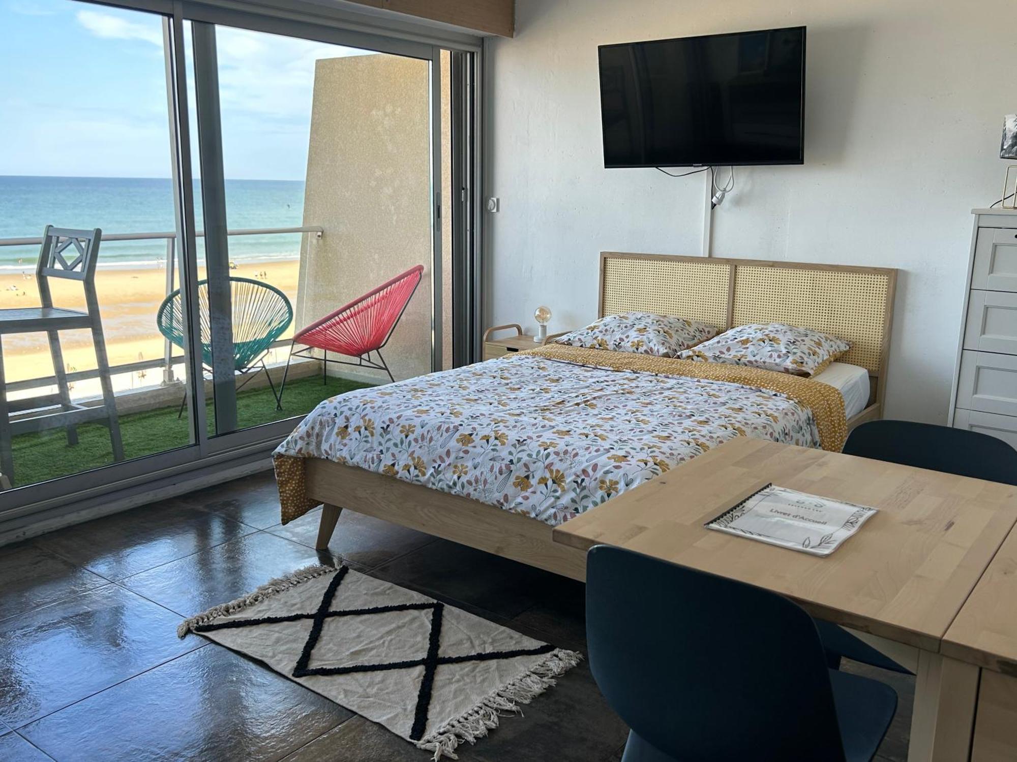 Superbe Vue A 180° Sur L'Ocean Appartement Lacanau Buitenkant foto